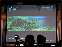 Auch eigenwillige Layouts wurden auf der Nature Aquarium Party 2010 vorgestellt...